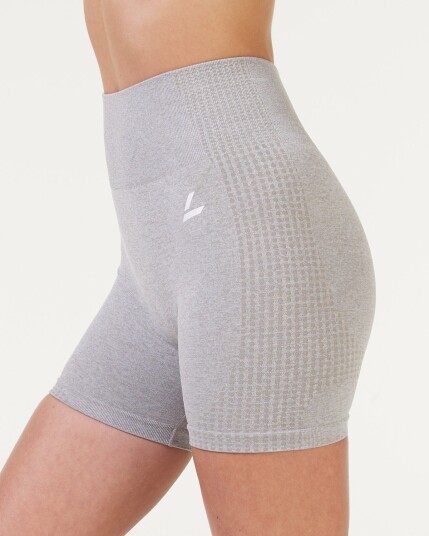 LEVITY Phase Seamless Shorts Grey Melange - S