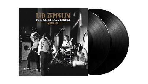 Led Zeppelin  Osaka 1971  The Japanes Broadcast Vol. 1  LP/Vinyl