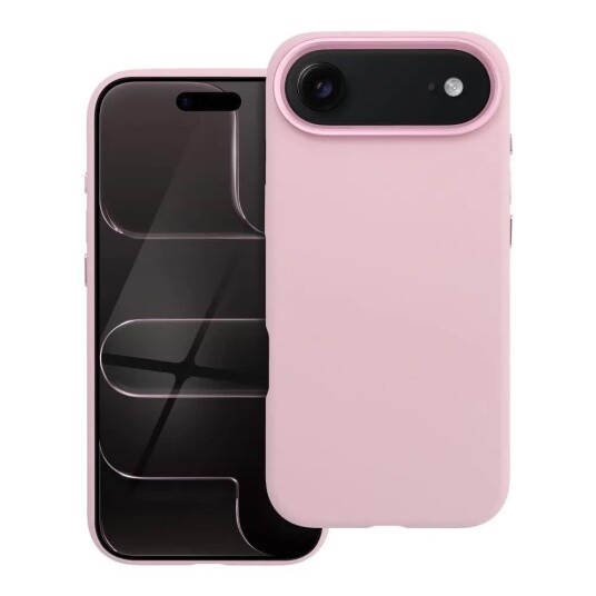 Forcell F Protect Clear Hybrid Premium deksel til iPhone 17 Air   MagSafe kompatibel Rosa