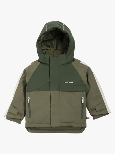 Viking Play Vinterjakke Olive 128 Viking Play Vinterjakke Olive 128