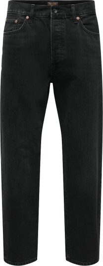 ONLY & SONS Onstye Loose Tape. Wb 0131 Azg Dnm WASHED BLACK 34 x 32