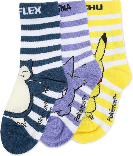 Pókemon Socks Multi/patterned 23/26