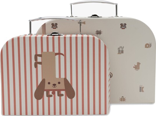 Jollein Toys Suitcase 2 Pack Cream 25X17.5