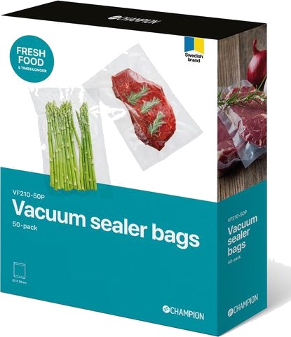 Champion Nordic Vacuumpåsar 50-pack 20*30cm 1508264 1543037