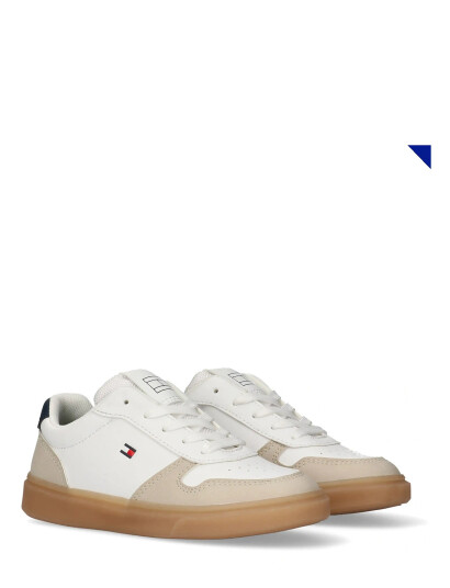 Tommy Hilfiger Tommy Hilfiger Low Cut Lace Up Sneaker White 30 Tommy Hilfiger Tommy Hilfiger Low Cut Lace Up Sneaker White 30