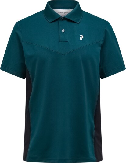 Peak Performance M Swift Polo Golf pologenser herre Ponderosa Pine Black X Large