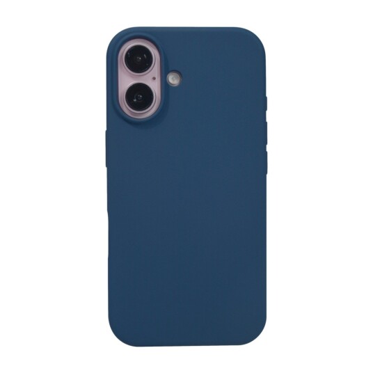 Ferrelli iPhone 16 magnetisk Liquid silikon deksel, blå Ferrelli iPhone 16 magnetisk Liquid silikon deksel, blå