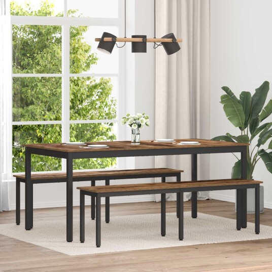 vidaXL benk Gammelt tre 160 x 35 x 45 cm Konstruert tre vidaXL benk Gammelt tre 160 x 35 x 45 cm Konstruert tre