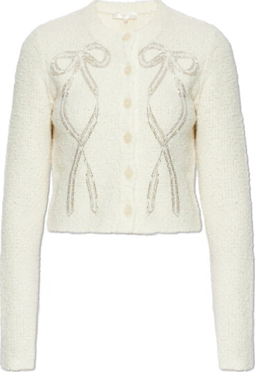 Loveshackfancy Dame Strikkevarer Beige M, Loveshackfancy Dame Strikkevarer Beige M,