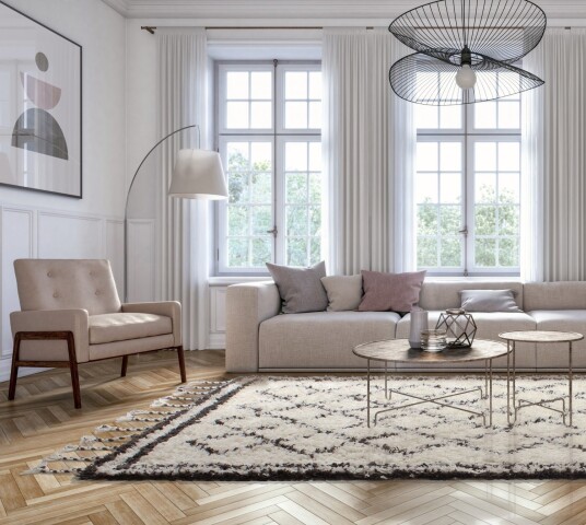 Ullteppe Avila Berber Størrelse: 80 x 250 cm