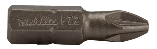 Makita - Spiss For Skrutrekker - 3 Deler - Pozidriv - Pz2 - Heksagonal - Lengde: 25 Mm