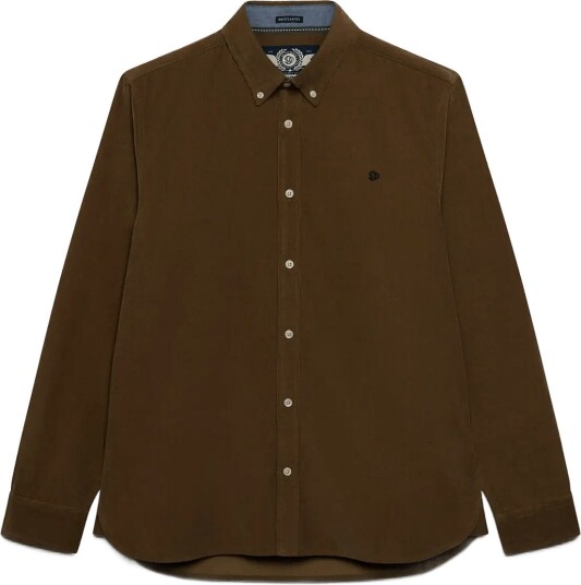Superdry Classic Needle Cord Shirt WINTER TWIG BEIGE 3XL Superdry Classic Needle Cord Shirt WINTER TWIG BEIGE 3XL