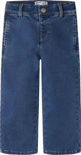 Name It Nmfrose Wide Fleece Jeans 6009 An   Blue   92