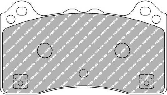 Bremseklosser FERODO RACING FCP4830H