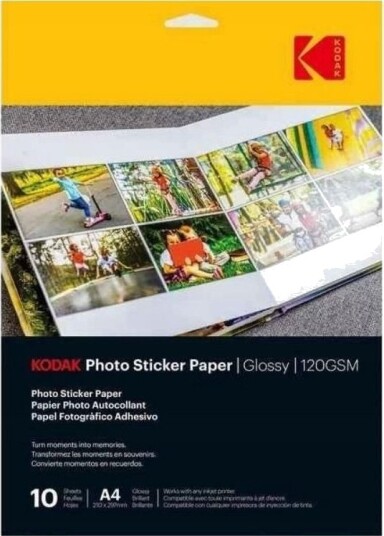Kodak Selvklebende Papir A4 SB7642 Kodak Selvklebende Papir A4 SB7642