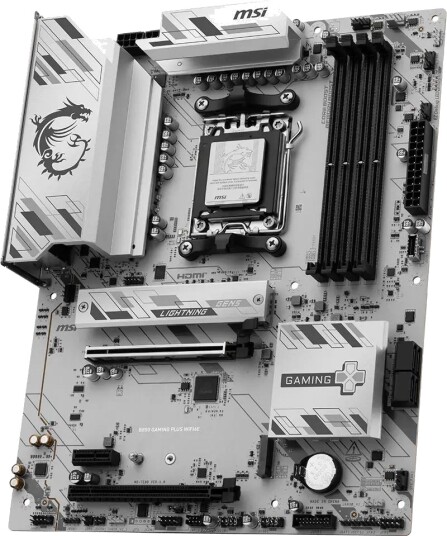 MSI B850 Gaming Plus Hovedkort ATX med WiFi 6E og PCIe 5.0 MSI B850 Gaming Plus Hovedkort ATX med WiFi 6E og PCIe 5.0