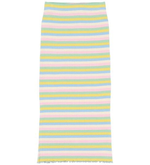 The New Tnstella Long Rib Skirt Multi/patterned 134/140 The New Tnstella Long Rib Skirt Multi/patterned 134/140