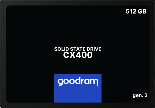 GOODRAM CX400 SSD 512GB 2,5" (6,3cm) SATAIII CX400 Gen.2 intern retail