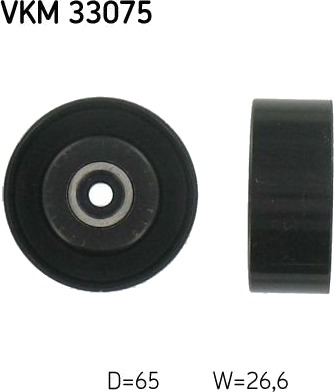 Løpehjul, vifterem SKF VKM 33075