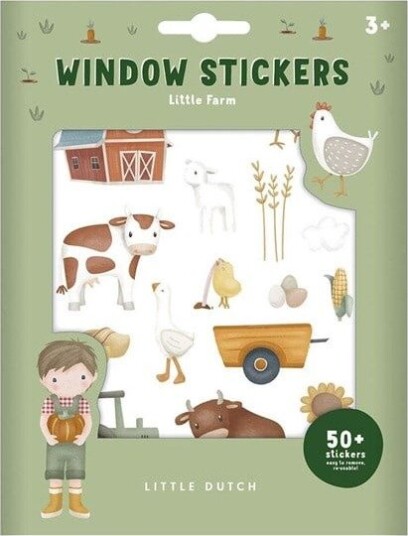 Little Dutch Window Stickers Little Farm