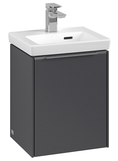 Villeroy & Boch  Subway 3.0 Servantskap m/1 dør 351x429x309 mm Grafitt Matt