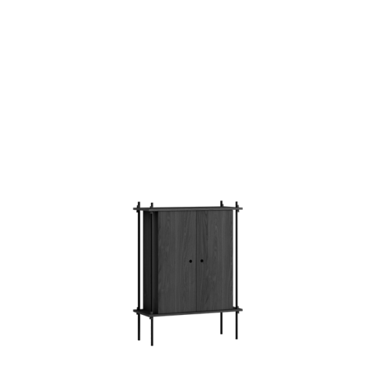MOEBE S.115.1.C.BL Hyllesystem Sort MOEBE S.115.1.C.BL Hyllesystem Sort