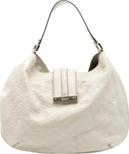 Gucci Vintage Dame Hvit Gucci Vintage Dame Hvit