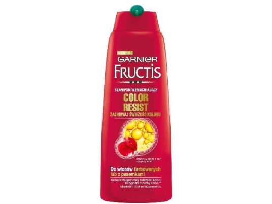 Garnier_New Fructis Color Resist Shampoo For Farget Hår 250Ml Garnier_New Fructis Color Resist Shampoo For Farget Hår 250Ml