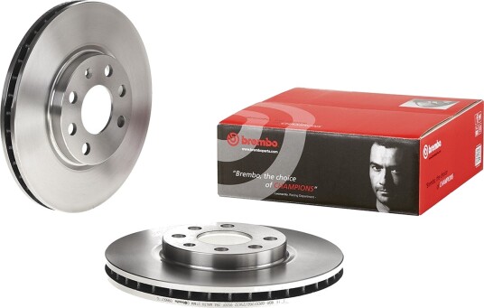 BREMBO 09.8601.10 Bremseskive