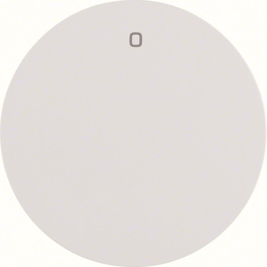 Hager 16222089 Vippearm For R.1 Og R.3 Enkel Vippe Hvit Symbol 0