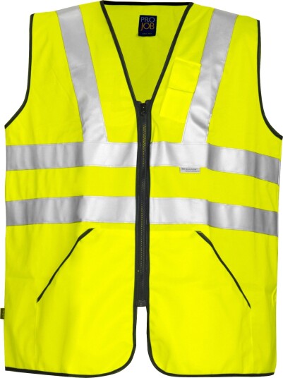 Projob 6702 Refleksvest En471 Kl 3 Yellow/Navy One Size