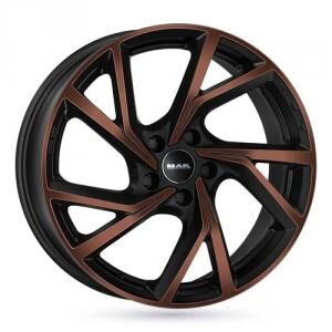 MAK Kassel Black Machined Face Bronze 8x19 5/112 ET40 B57