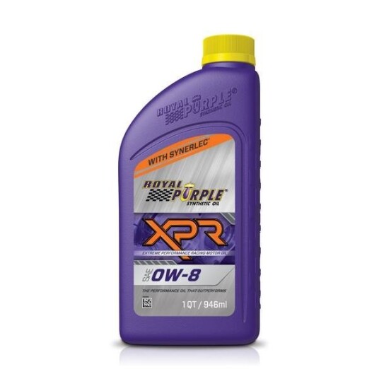Royal Purple XPR 0W 8 Racing olje 0,946ltr.