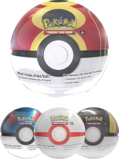 Pokemon Tin Pokemonball