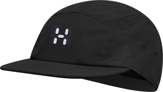 Haglöfs Brand Five Panel Cap True Black Solid S/M Haglöfs Brand Five Panel Cap True Black Solid S/M