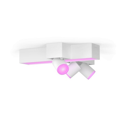 Philips Hue Centris korsformet trippelt spotlight 25W GU10 hvit