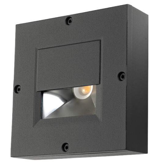 Vegglampe SG® Callisto Square Grafitt 3000K