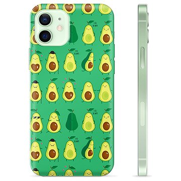 iPhone 12 TPU-deksel Avokadomønster