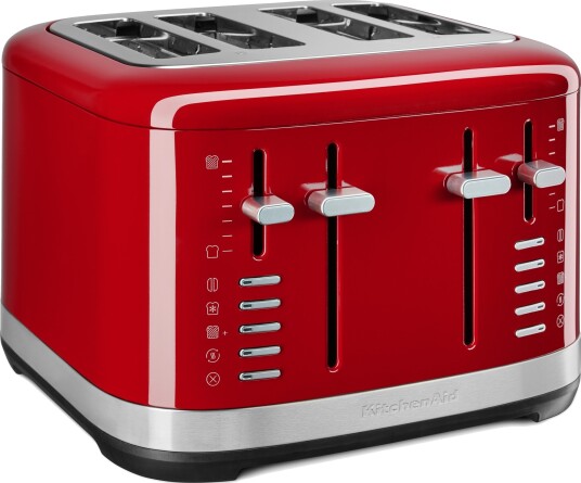 Kitchenaid 4-skiver Brødrister med manuell kontroll Rød 5KMT4109EER