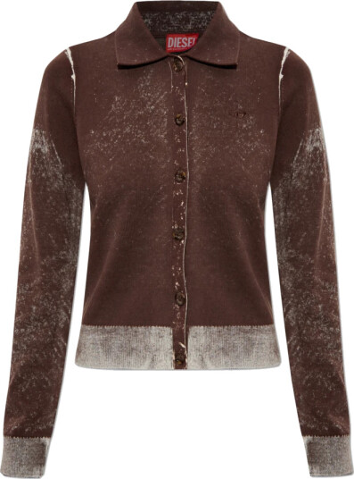 Diesel Dame Strikkevarer Brun XL,