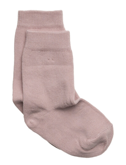 Melton Cotton Socks Pink 23/26