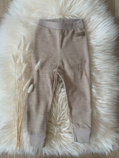 Need It   Leggings i ull/bambus "Digg" Sand