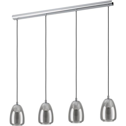EGLO ALOBRASE pendant light black-transparent