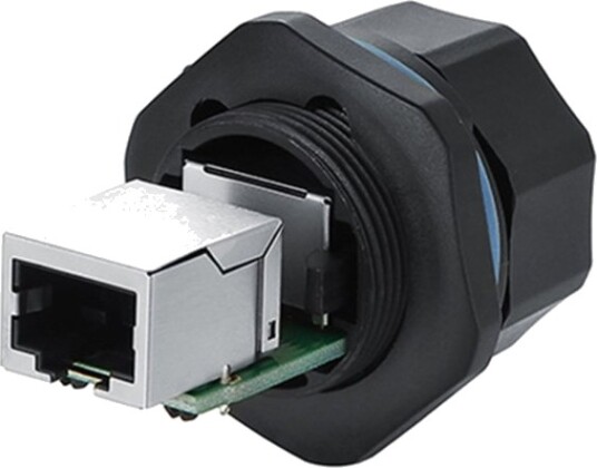Alcasa Ic06-R102 Rj45 Sort Kopper Plast Silikagel Ip65 Ip67 -40 80 °C