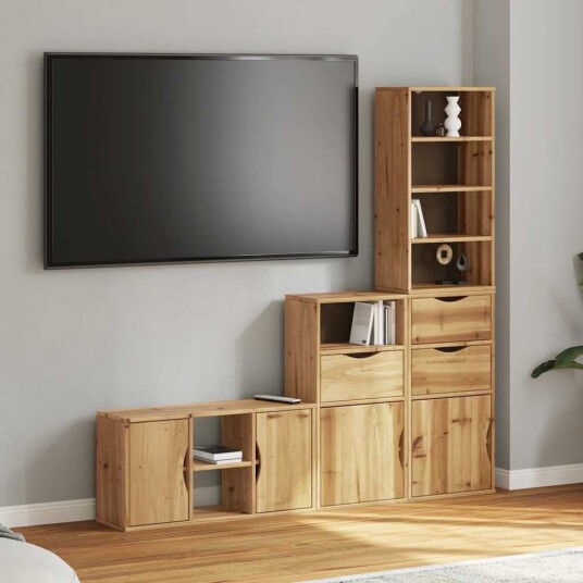 TV enheter med oppbevaring 4 delers ODDA heltre furu
