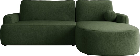 Branrel 3 seters sofa med divan grønn