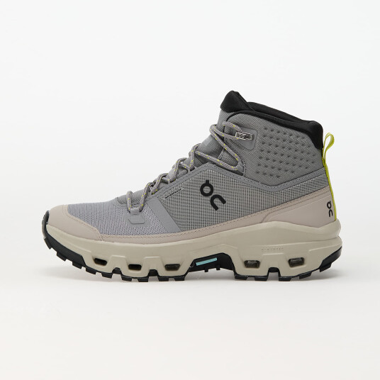 On Women"s Cloudrock Mid Waterproof Alloy/Ice 38.5 On Women"s Cloudrock Mid Waterproof Alloy/Ice 38.5