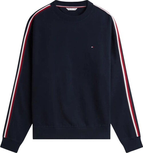Tommy Hilfiger Lounge Global Stripe Track Top Navy S