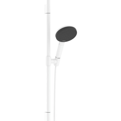 Hansgrohe Raindance Alive Select S dusjsett, vannsparende, matt hvit Hansgrohe Raindance Alive Select S dusjsett, vannsparende, matt hvit