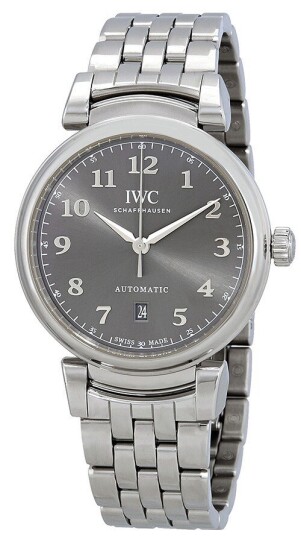 IWC Herreklokke IW356602 Da Vinci Grå/Stål Ø40 mm